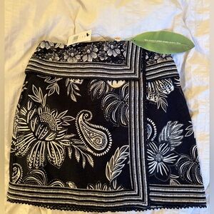 Farm Rio 
Pasley bloom black skirt